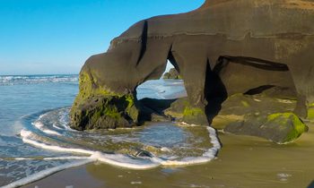 Coffee Rock Coastline near Black Rock Campground