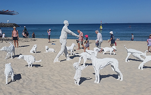 Sculptured by the sea
