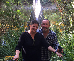 Us on Swinging bridge